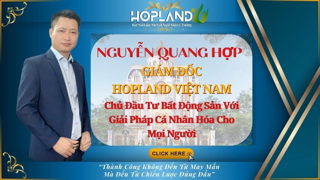 Ts - Nguyễn Quang Hợp Giám Đốc HOPSMART Việt Nam